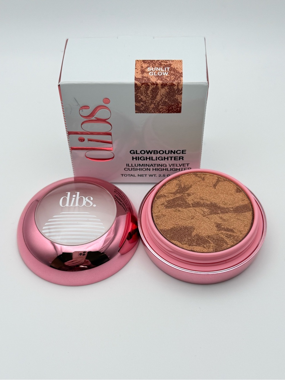 Dibs GlowBounce Highlighter - “Sunlit Glow” (Golden Bronze)